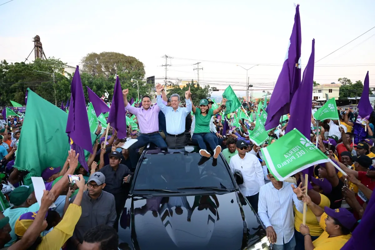 Con la FP, el PLD y el PRD en las calles Leonel inicia gran marcha-caravana en SJM en apoyo a Lenin de la Rosa - 7dias.com.do