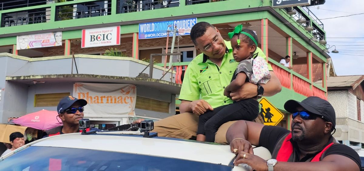 WATCH: PM announces plans to build two-story market building in Highgate, St Mary - Jamaica Observer