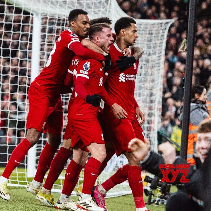 Liverpool beat Luton to move four points clear at the top