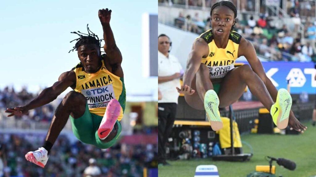 Pinnock, Smith win first conference indoor long jump titles - Jamaica Observer