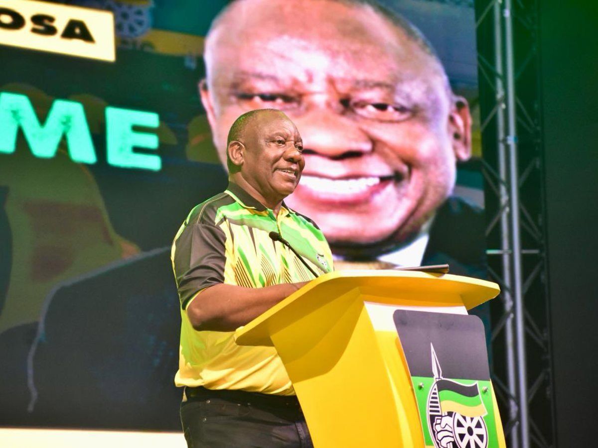 Manifesto talks about sustaining and improving the country's democratic gains, says Ramaphosa