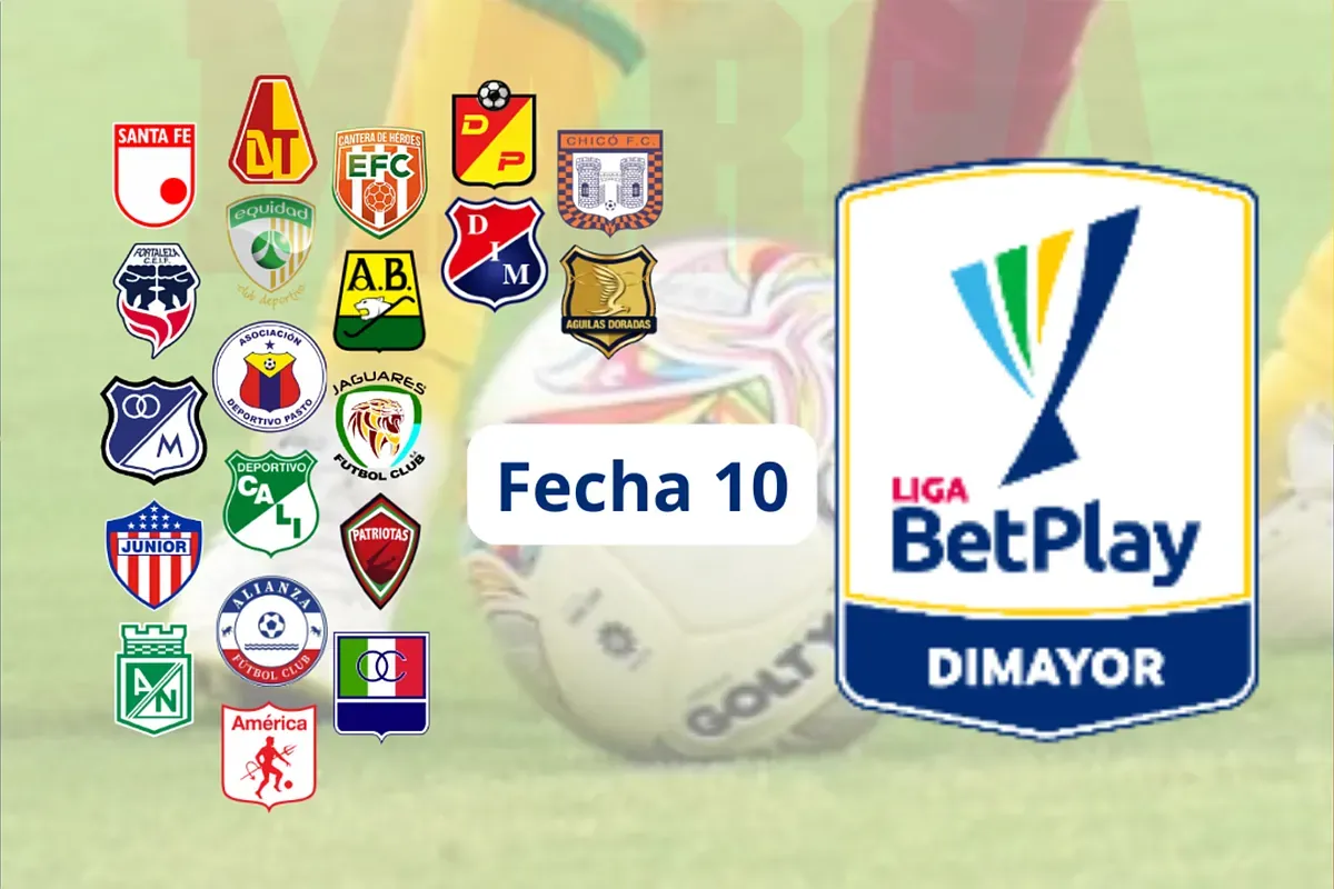 Tabla de Posiciones Liga BetPlay 1-2024: así está la clasificación en fecha 10 (Horarios y descenso)