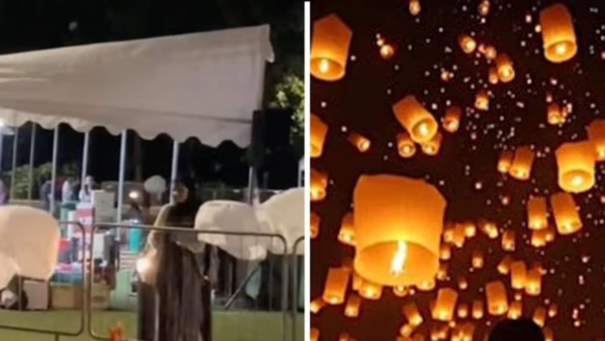 Sentosa sky lantern festival: Police investigating event amid complaints, calls for refunds