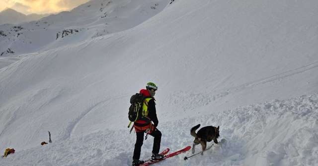 Paura in val Senales: salvi i tre soccorritori colpiti dalla seconda valanga