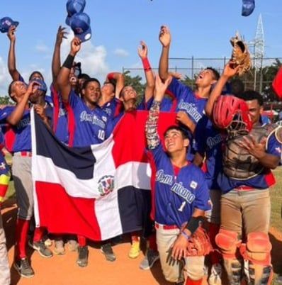 RD clasifica a mundial de béisbol U15 de 2024