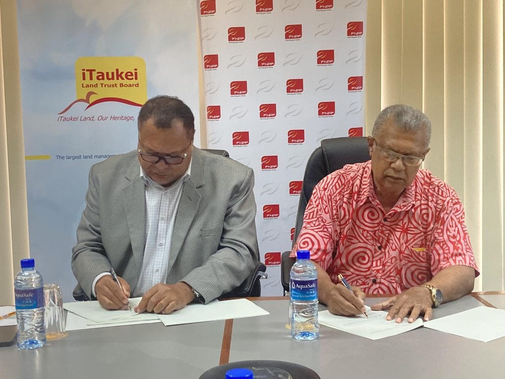 Land lease deal | TLTB-FNPF MoU to benefit members