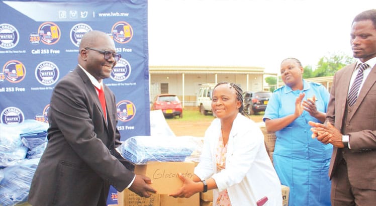 Lilongwe Water Board (LWB) donates K14.8mitems to health centre - The Nation Online