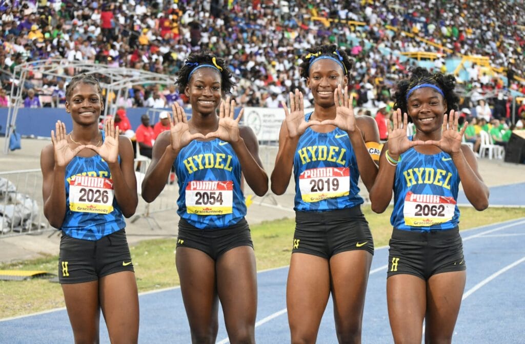 #Champs2024: Hydel High superior in Class 1 girls' 4x100m - Jamaica Observer