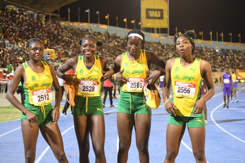 #Champs2024: Gold for Holmwood, St Jago in sprint medley Open - Jamaica Observer