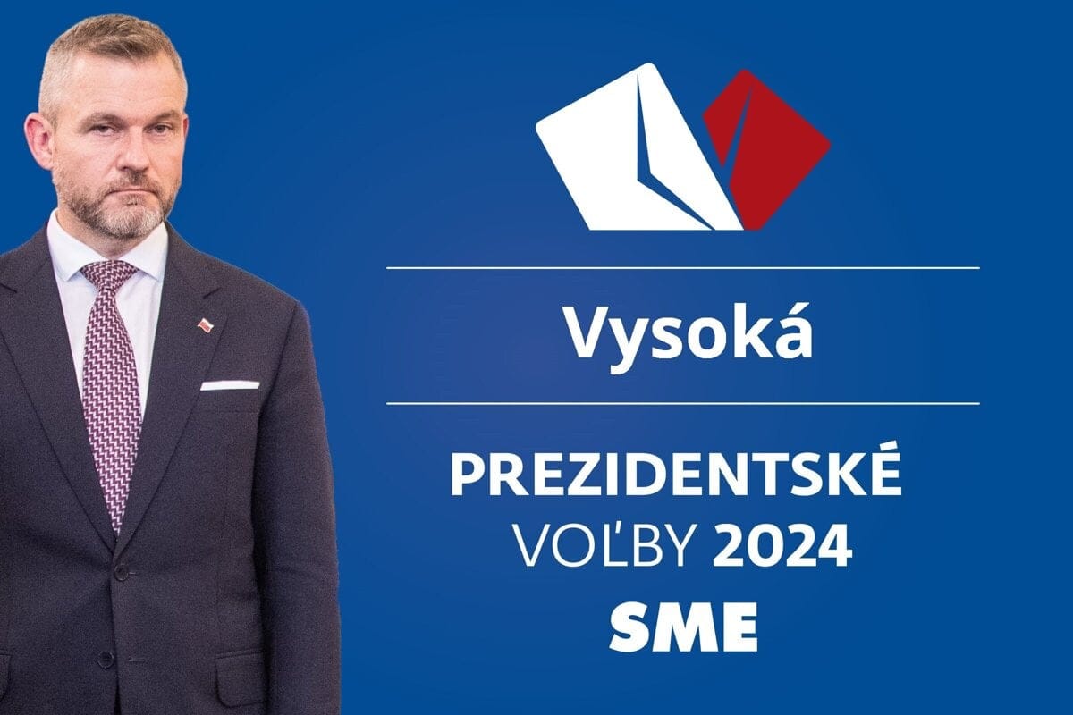 Peter Pellegrini vyhral v obci Vysoká - Výsledky 1. kola prezidentských volieb