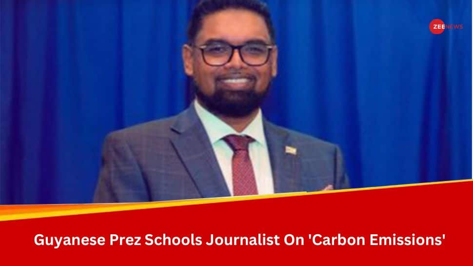 I Am Going To Lecture You: Guyanese Presidents Charge On Western Hypocrisy On Carbon Emissions Goes Viral