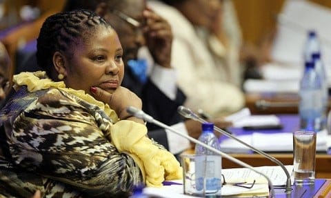 Mapisa-Nqakula hands herself over to police