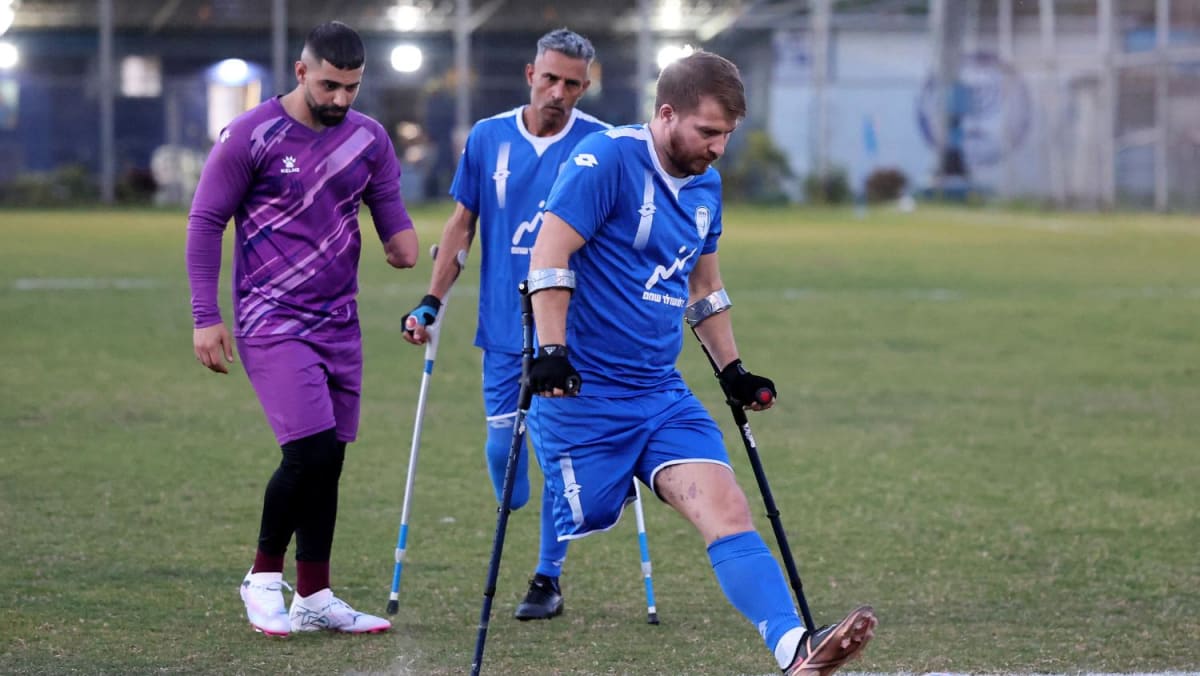 Oct 7 survivor is star of Israel's amputee football team