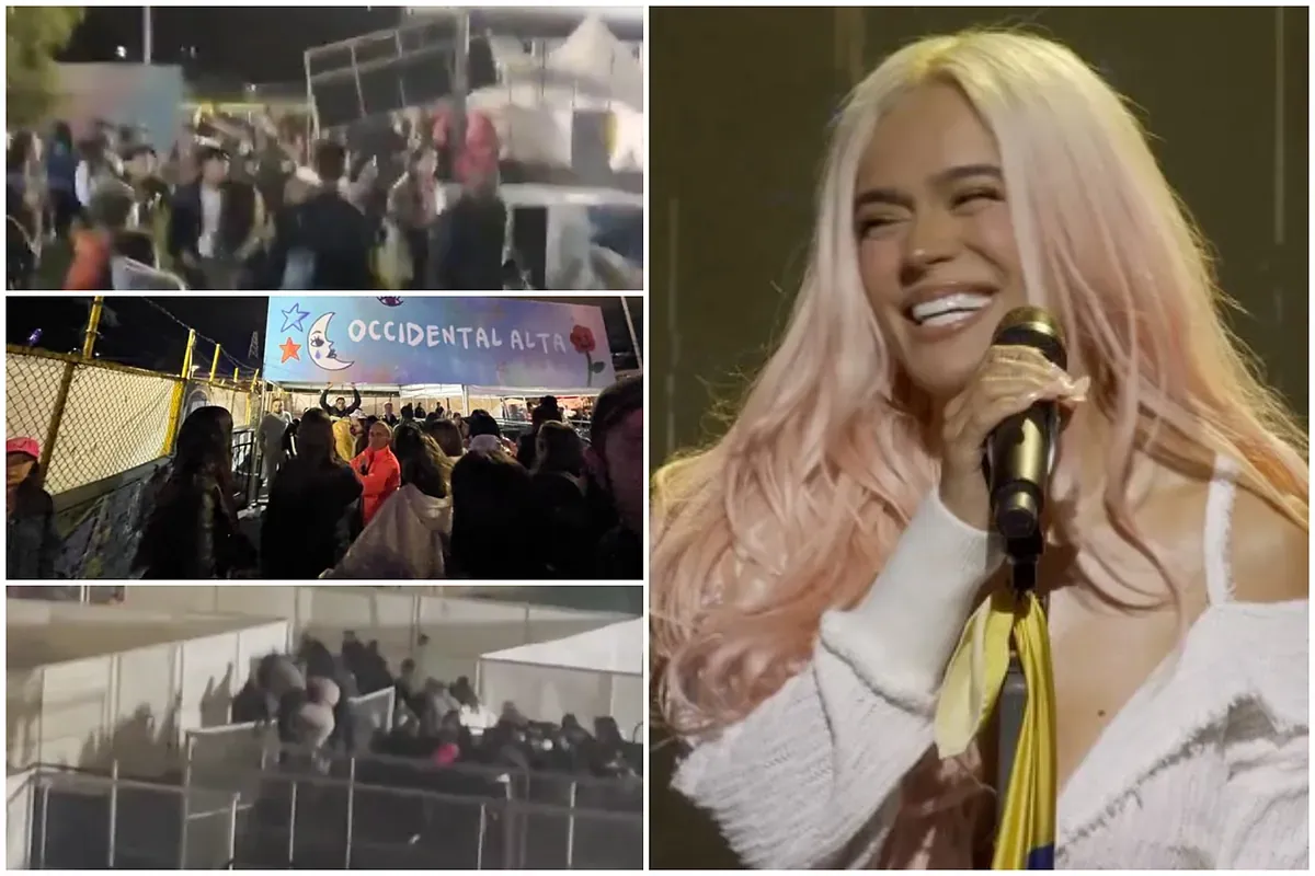 Concierto de Karol G en Bogotá: intentan entrar a la fuerza e inseguridad a la salida de El Campín