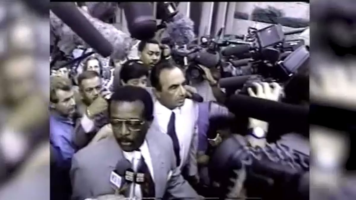 Massive media presence at OJ Simpson trial changed modern news coverage