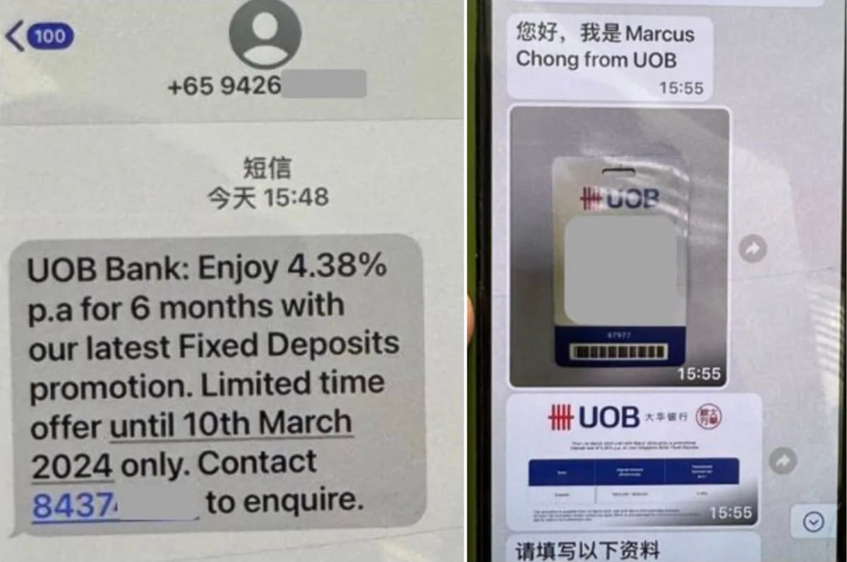 Police warn of new fixed deposit scam, which has claimed at least a dozen victims with at least S$650,000 lost