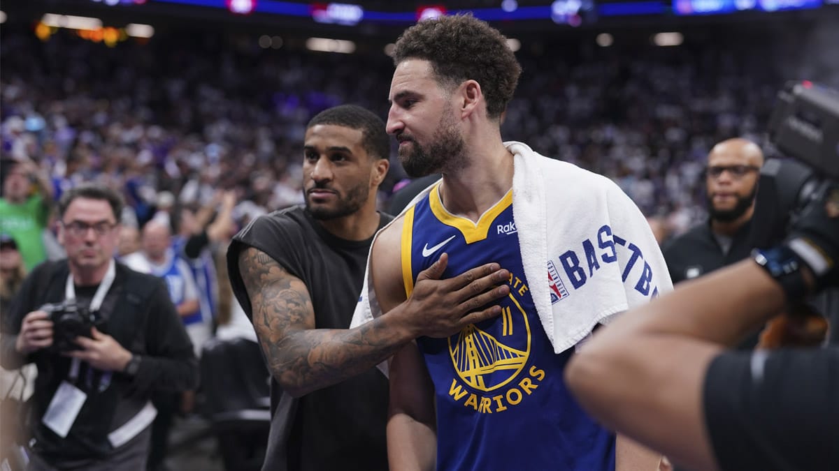 No sign of Klay's 'Warrior for life' vibe in end-of-season presser