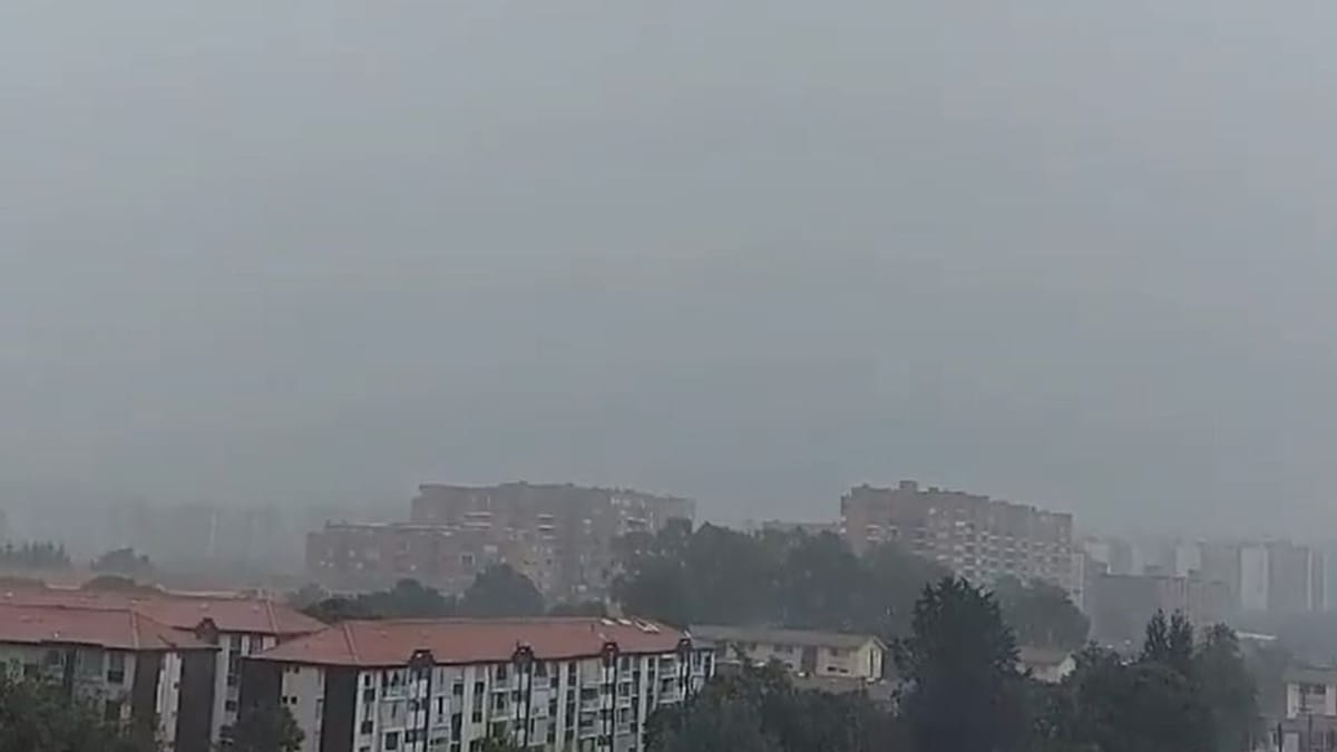 Las imágenes que dejan las fuertes lluvias en Bogotá de este viernes 19 de abril