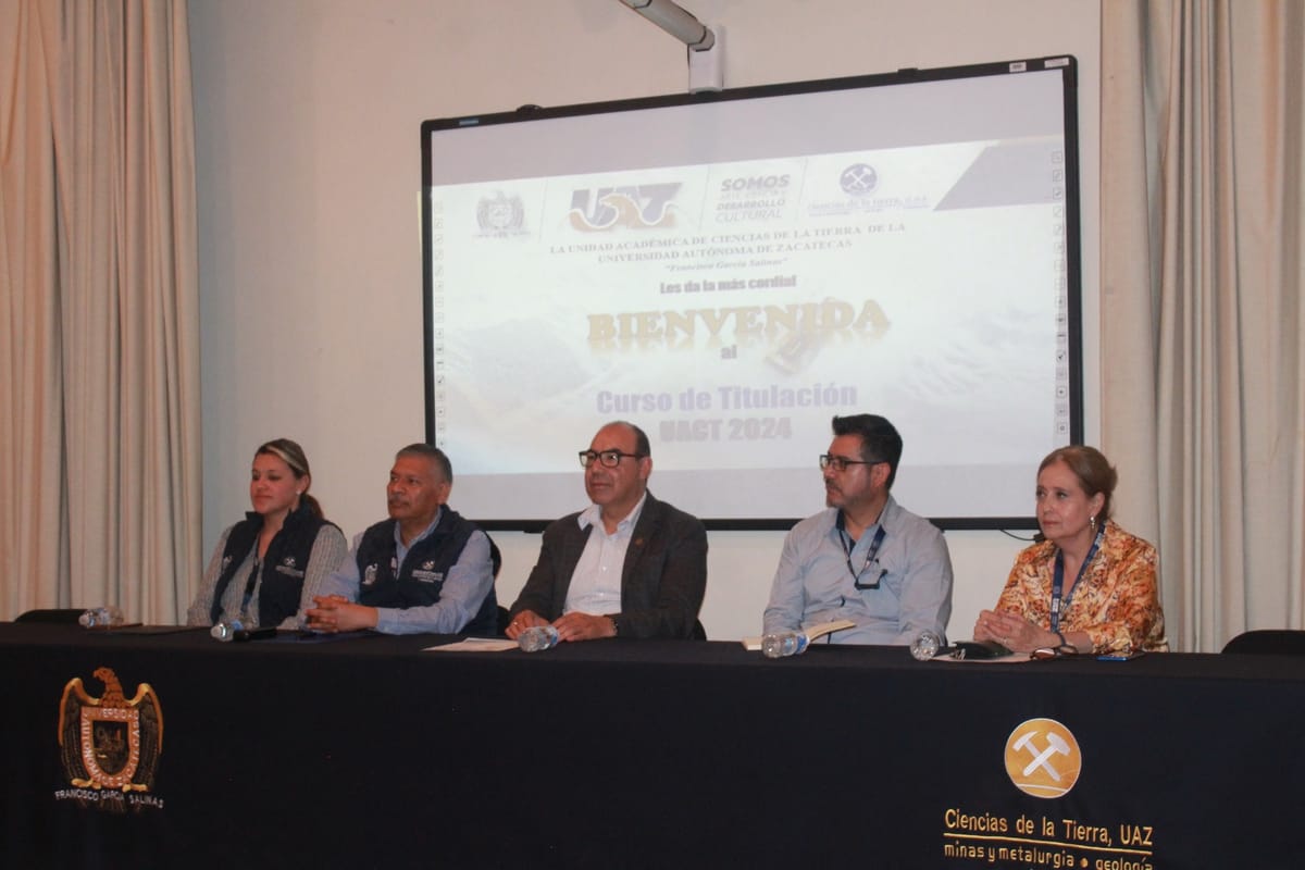 Inician curso de titulación 60 estudiantes de Ciencias de la Tierra - NTR Zacatecas