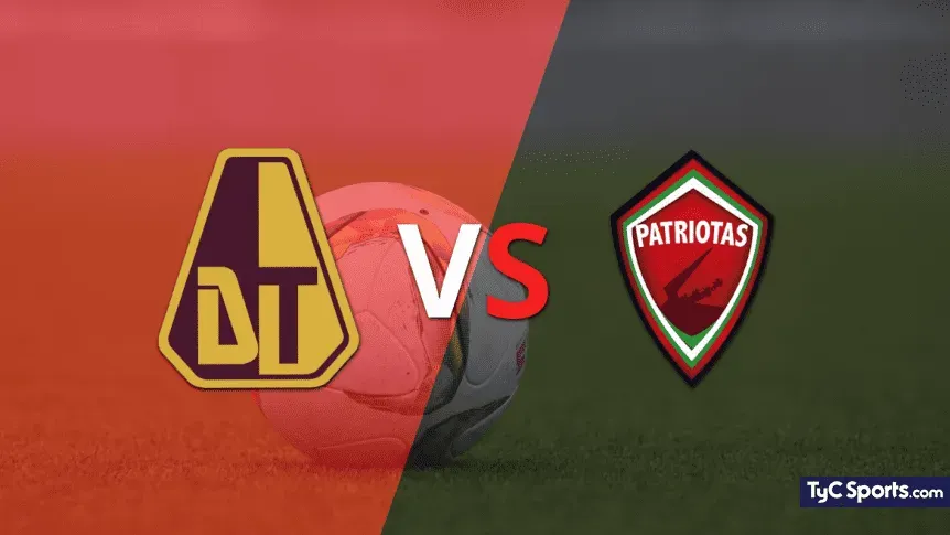 ◉ Tolima vs. Patriotas FC en vivo: seguí el partido minuto a minuto - TyC Sports