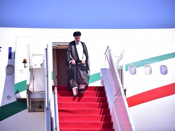 Iranian President Ebrahim Raisi arrives in Pakistan on a three day visit