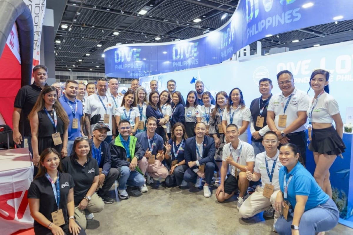 Philippines named Sustainable Dive Destination at Asia Dive Expo