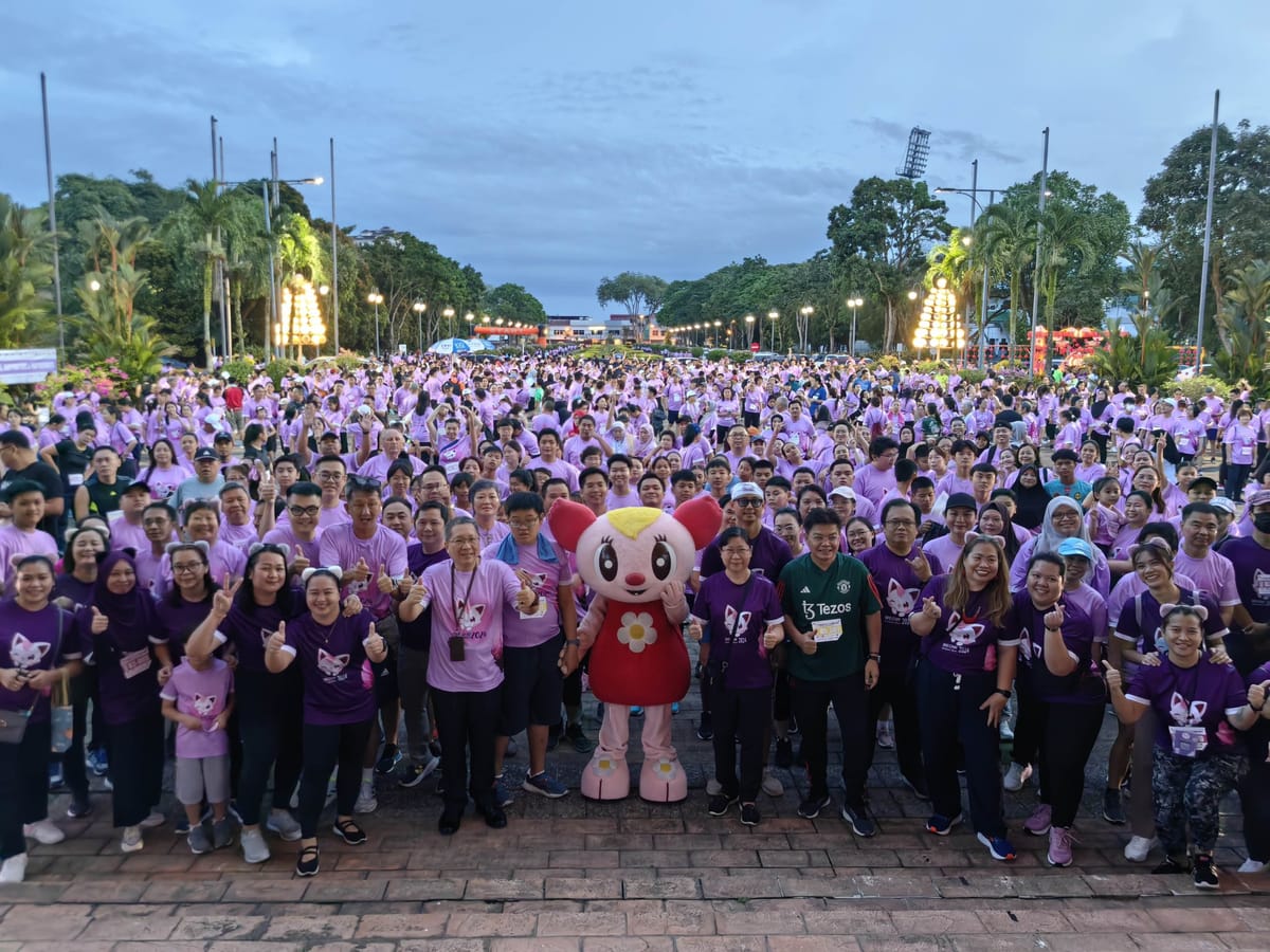 Some 3,300 runners participate in MeoW Autism Run in Kuching