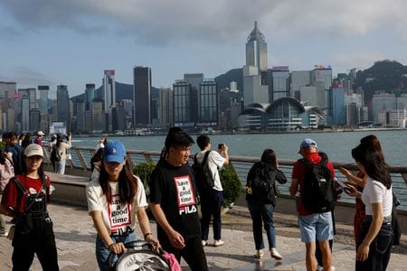 Hong Kong economy to grow 2.5%-3.5% in Q1, financial chief says By Reuters