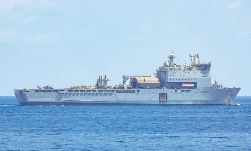 UK ship sets sail for Gaza to help in building of aid jetty