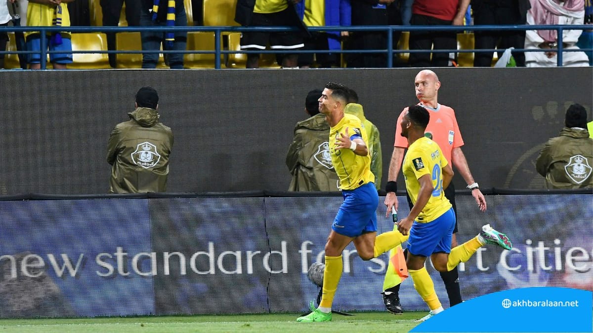 شاهد.. رونالدو يقود النصر لملاقاة الهلال في نهائي كأس الملك