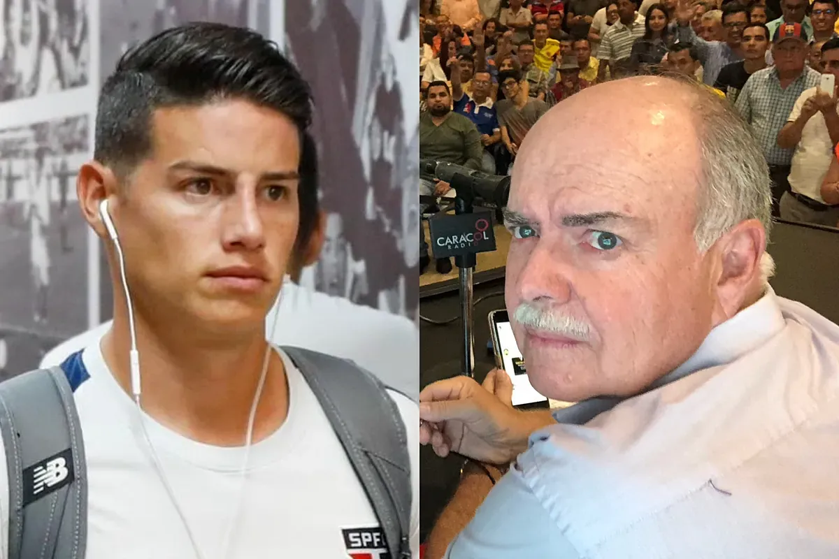 Periodista colombiano habla de irrespeto de Luis Zubeldía a James Rodríguez y anticipa "pataleta"