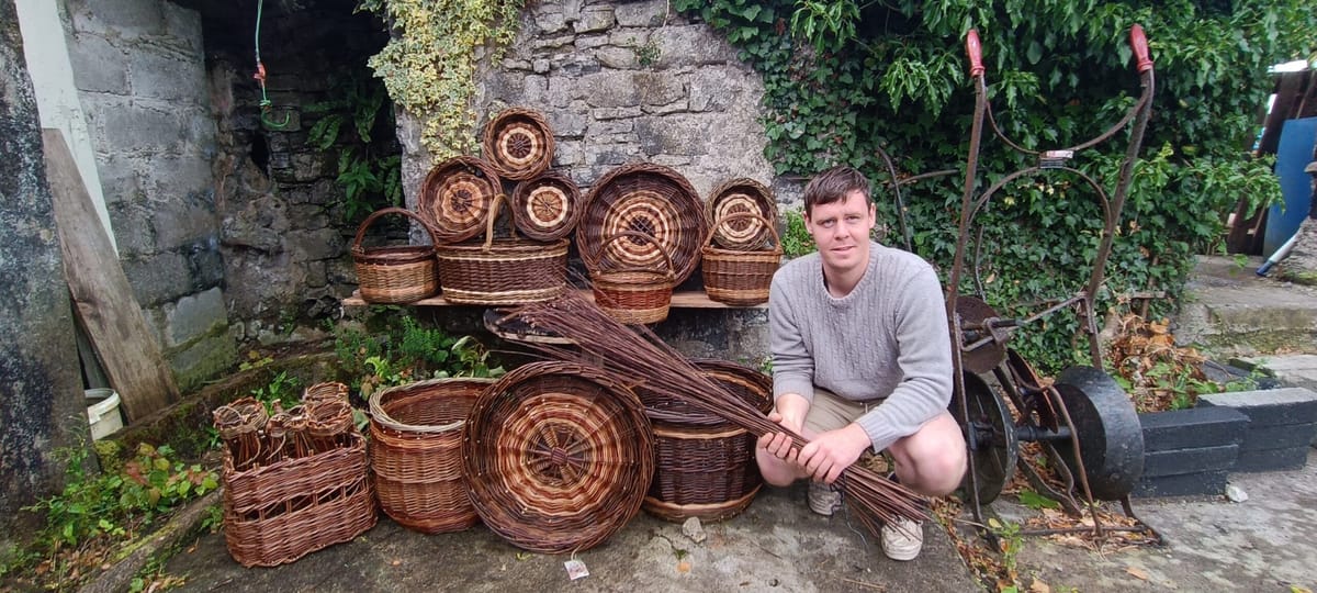 Mayo man carries on family tradition of basketmaking - Agriland.ie