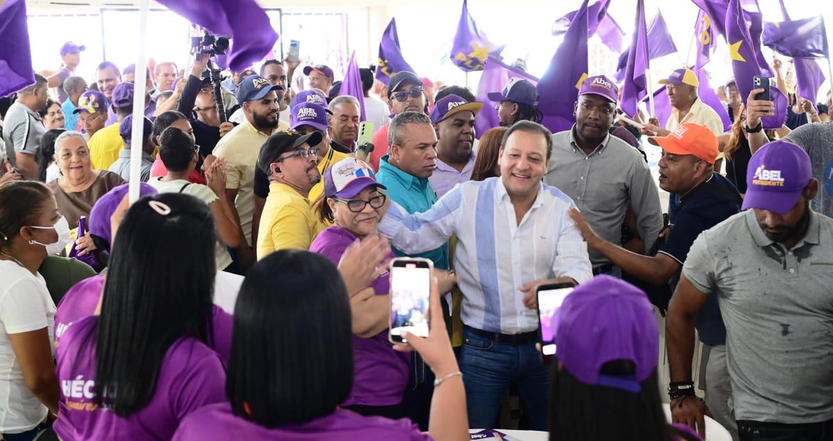 El Cibao Central se prepara para marchar este domingo con Abel y el PLD