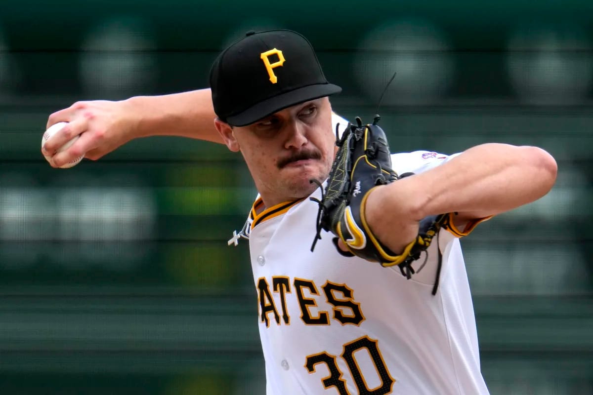 Pirates pitching phenom Paul Skenes lives up to the hype in wild, rain-delayed debut