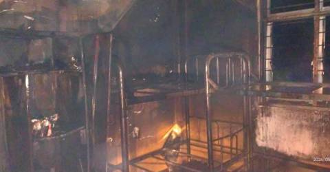 10 students escape dormitory fire in Terengganu