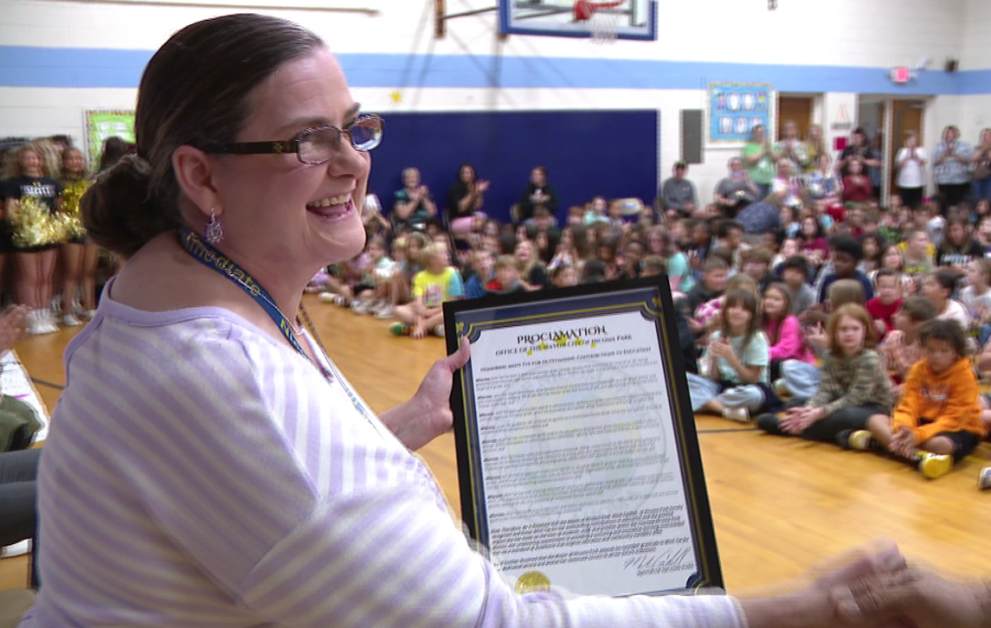 Choctaw-Nicoma Park principal celebrated for years of work