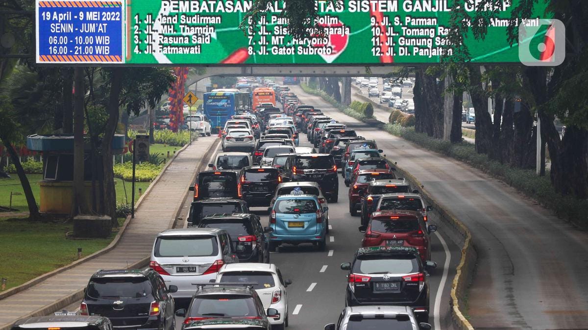 Perhatikan 26 Titik Ganjil Genap Jakarta Berlaku Hari Ini Kamis 16 Mei 2024