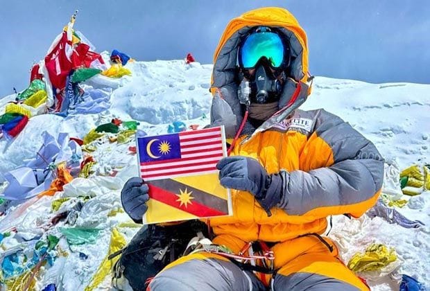 Sarawakian hero conquers Mount Everest at 60