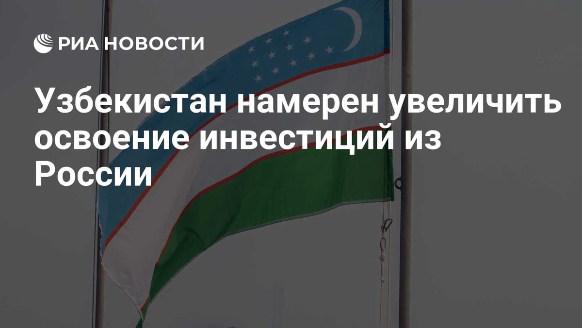 Узбекистан намерен увеличить освоение инвестиций из России