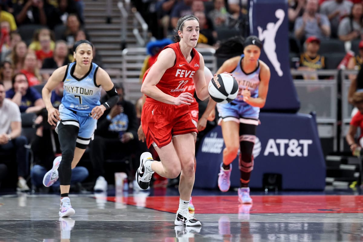 Caitlin Clark takes hard foul but lets 'play do the talking' in Fever's win over Sky