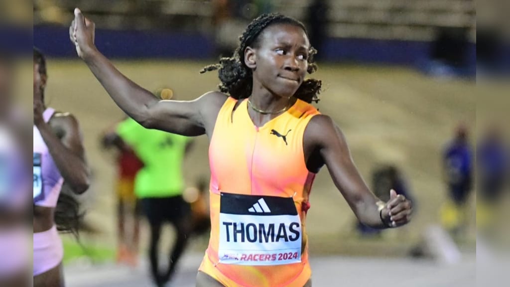 Lanae-Tava Thomas runs personal best to win 200m at Racers GP - Jamaica Observer