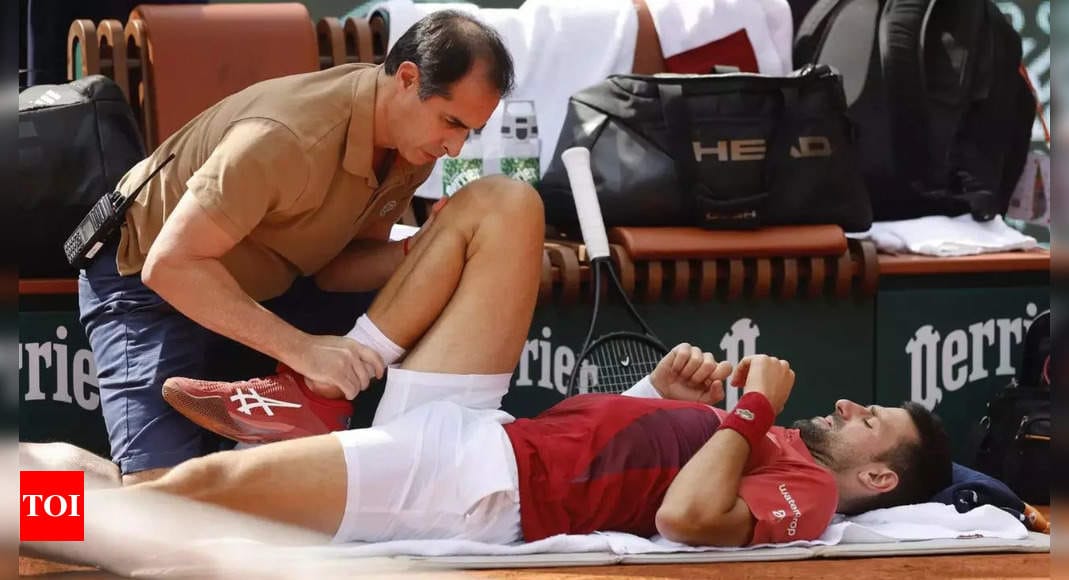 'Will I be able to play next one?': Novak Djokovic unsure of playing his French Open quarterfinal match against Casper Ruud | Tennis News - Times of India