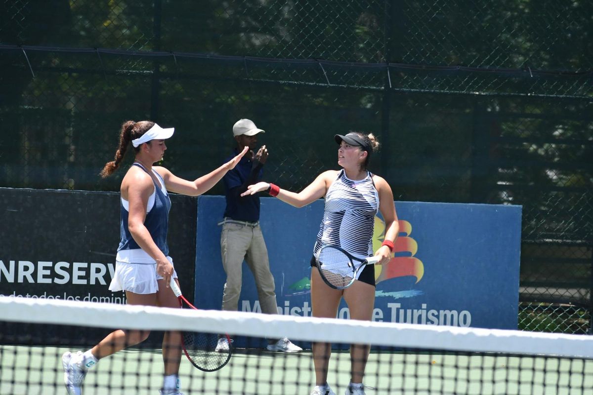 Ana Zamburek avanza a final de dobles del W35 Santo Domingo