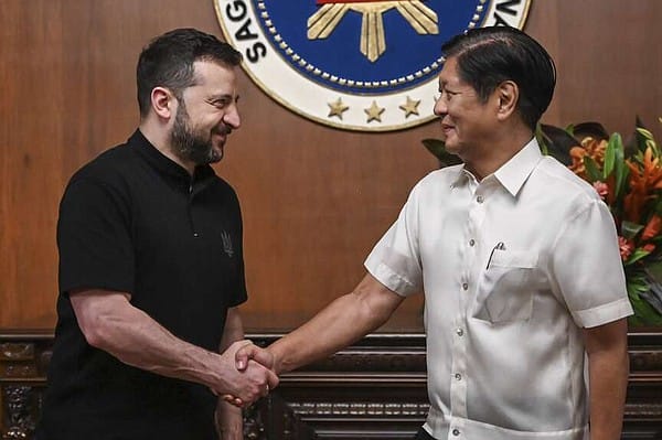 Philippine president hosts Zelenskyy