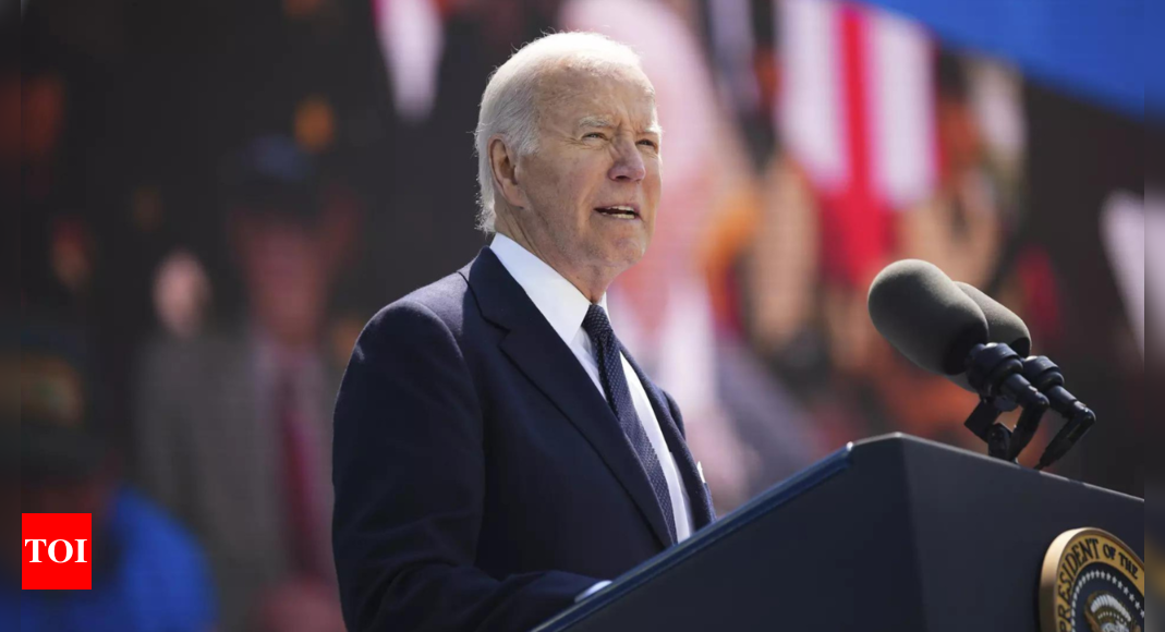 Joe Biden says he would not pardon his son in felony gun trial - Times of India