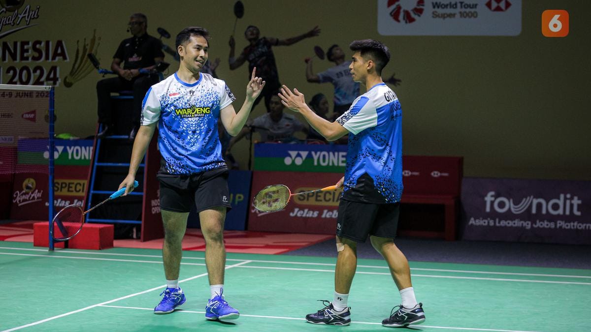 Jadwal dan Hasil Indonesia Open 2024, Sabtu 8 Juni: Sabar/Reza Harapan Tersisa Tuan Rumah