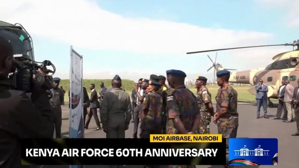 President leads 60th KAF anniversary celebrations at Moi Air Base