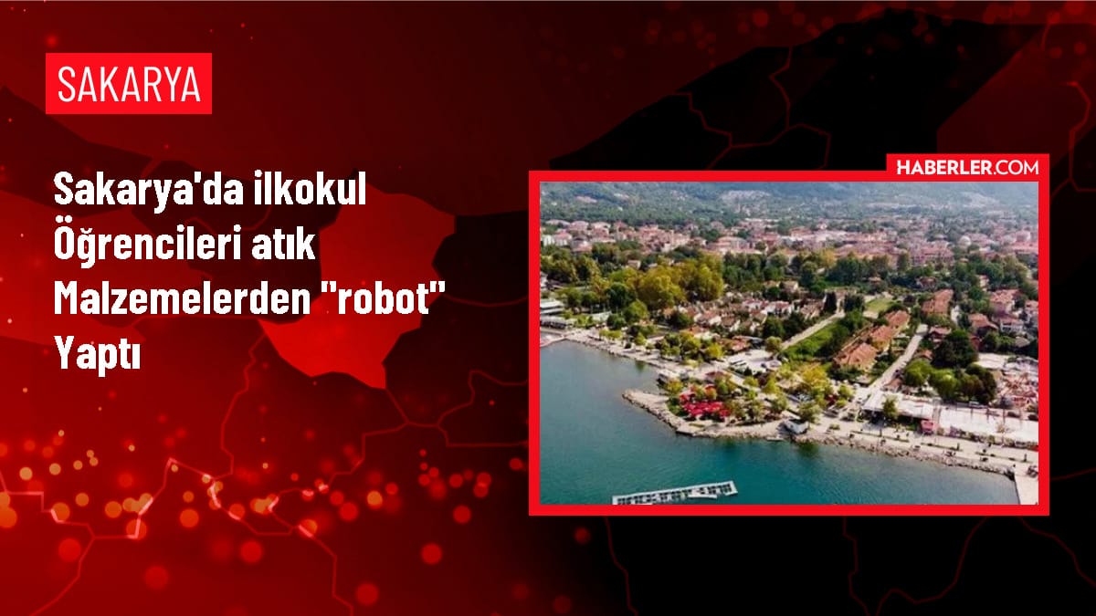 Sakarya'da İlkokul Öğrencileri Atık Malzemeleri Robotlara Dönüştürdü