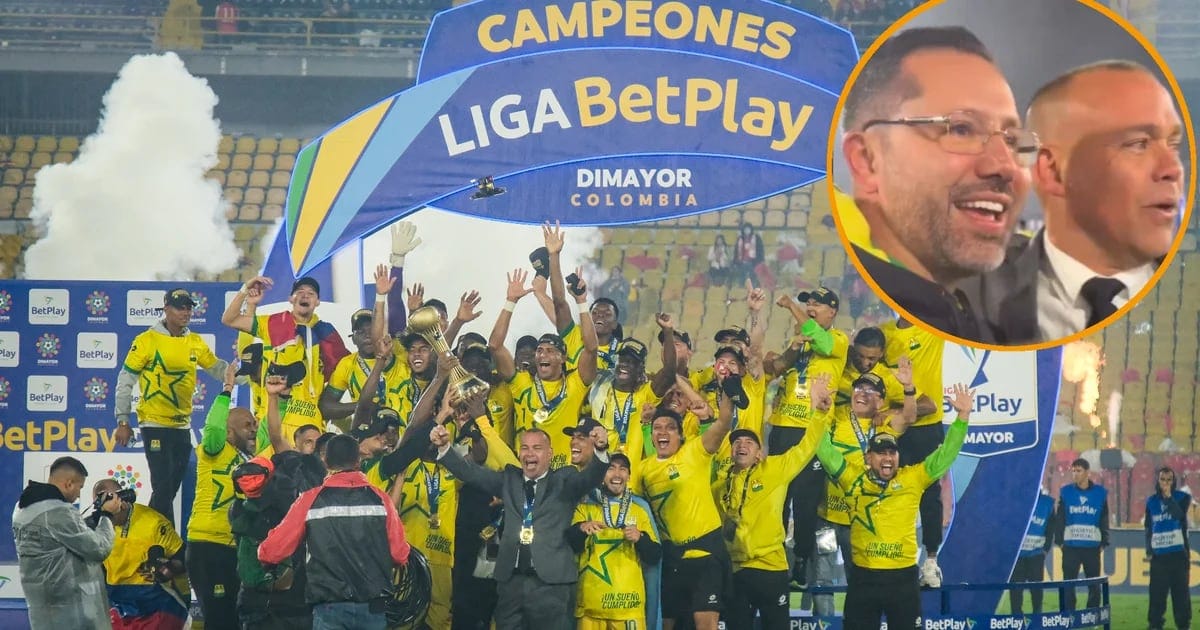 Bucaramanga campeón: con abrazo a Dudamel y día cívico, celebró alcalde Beltrán