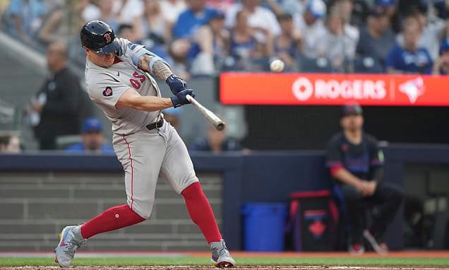 O'Neill hits 2 of Boston's 4 home runs as Red Sox beat Blue Jays...